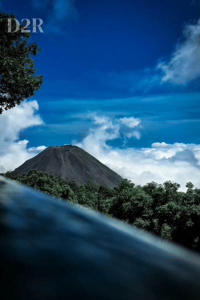 Vue du volcan Cerro Verde